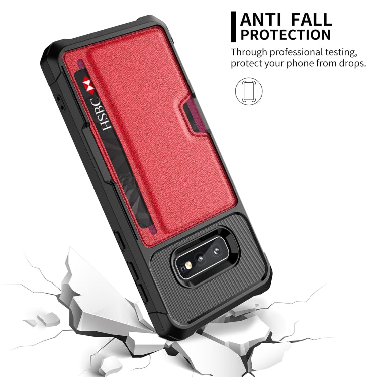 For Samsung Galaxy S10e ZM02 Card Slot Holder Phone Case