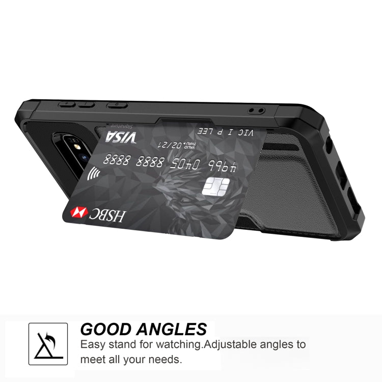 For Samsung Galaxy S10+ ZM02 Card Slot Holder Phone Case