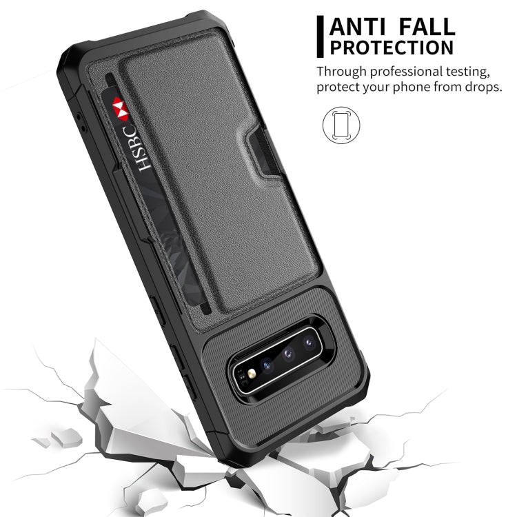 For Samsung Galaxy S10+ ZM02 Card Slot Holder Phone Case
