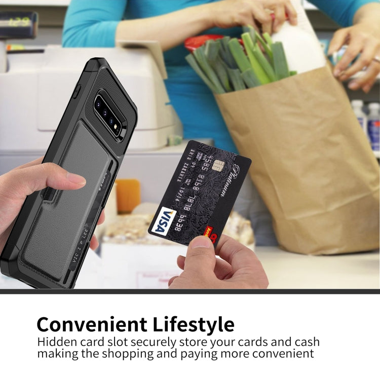 For Samsung Galaxy S10+ ZM02 Card Slot Holder Phone Case