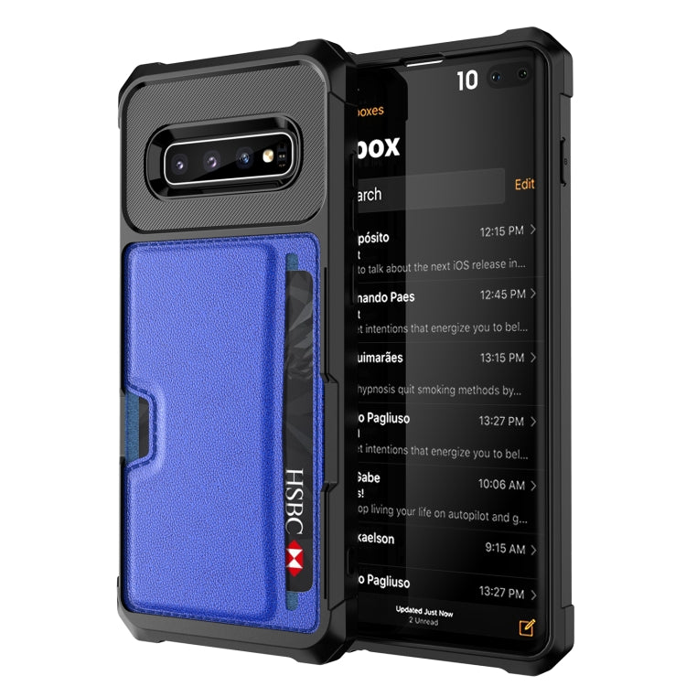 For Samsung Galaxy S10+ ZM02 Card Slot Holder Phone Case