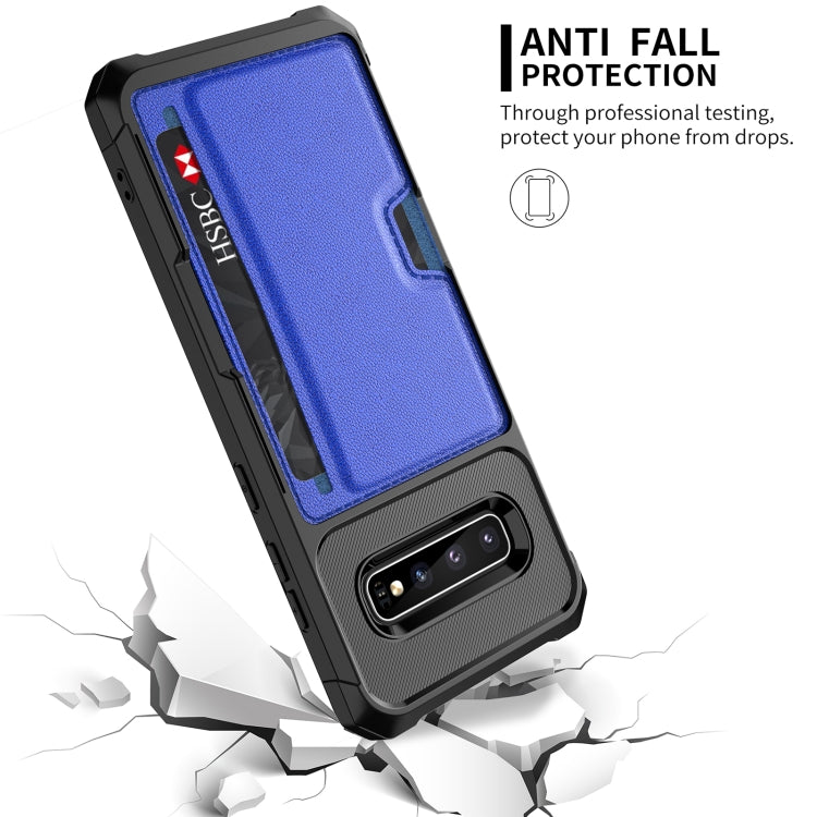 For Samsung Galaxy S10+ ZM02 Card Slot Holder Phone Case