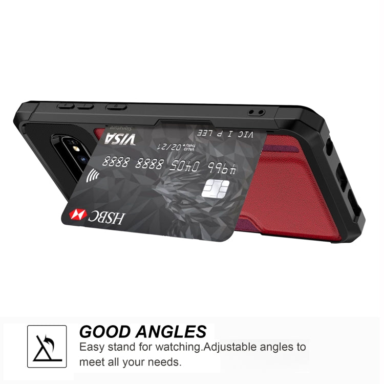 For Samsung Galaxy S10+ ZM02 Card Slot Holder Phone Case