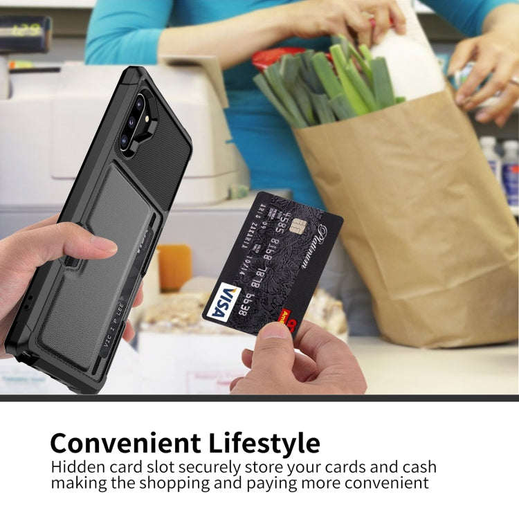 For Samsung Galaxy Note10 ZM02 Card Slot Holder Phone Case
