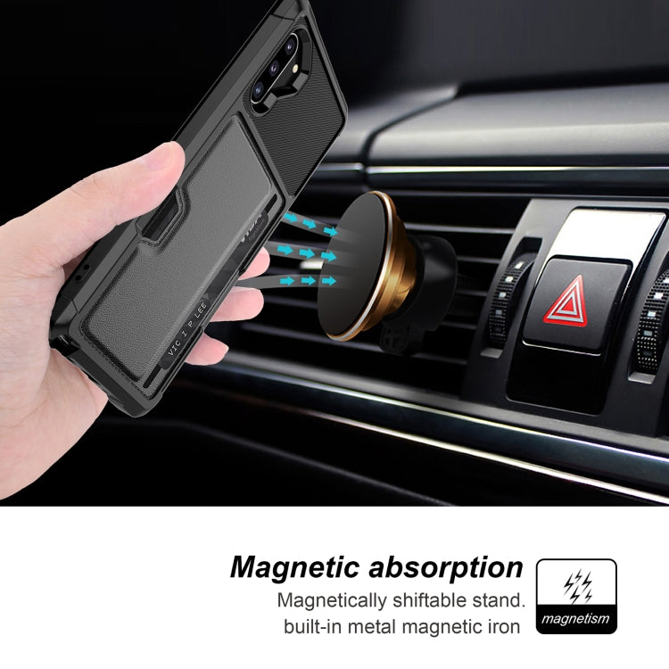 For Samsung Galaxy Note10 ZM02 Card Slot Holder Phone Case