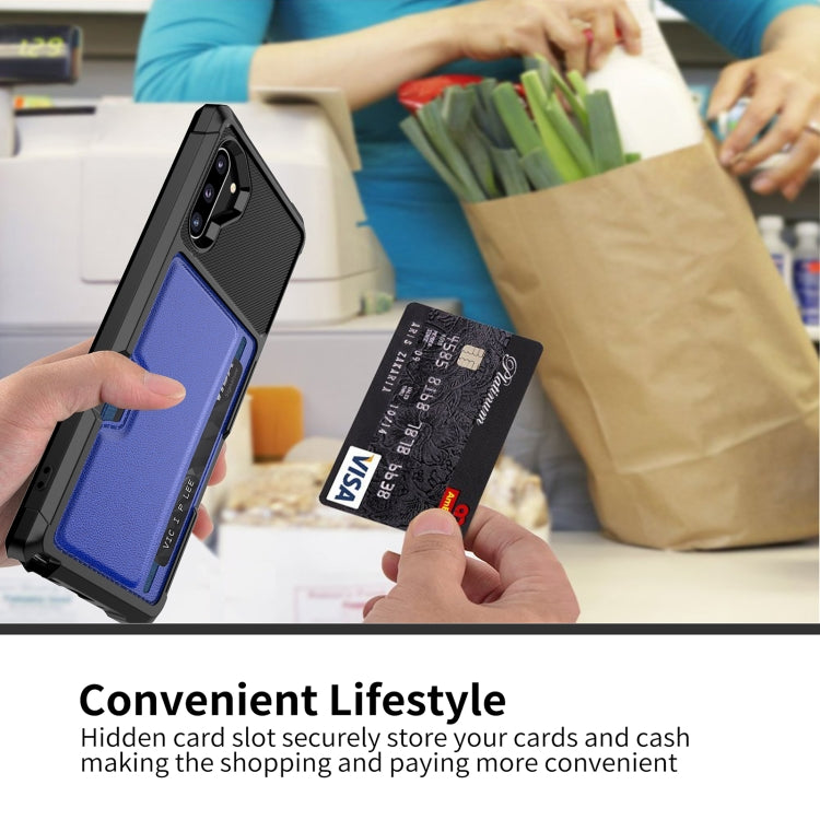 For Samsung Galaxy Note10 ZM02 Card Slot Holder Phone Case