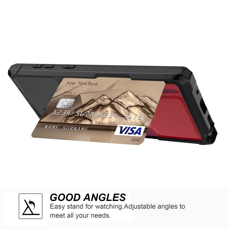 For Samsung Galaxy Note10 ZM02 Card Slot Holder Phone Case