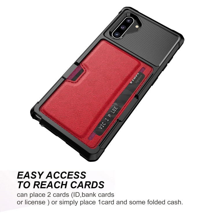 For Samsung Galaxy Note10 ZM02 Card Slot Holder Phone Case