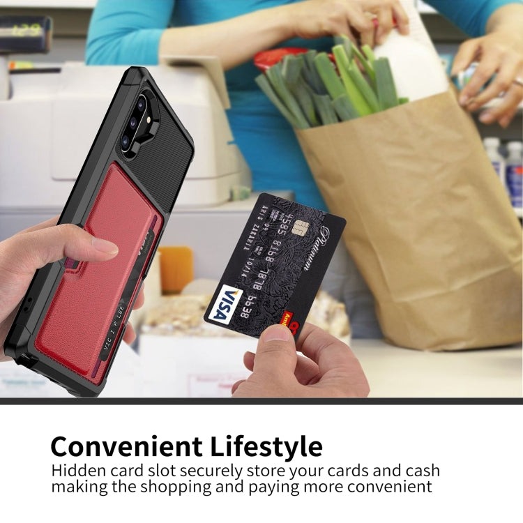 For Samsung Galaxy Note10 ZM02 Card Slot Holder Phone Case