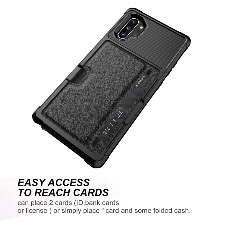 For Samsung Galaxy Note10+ ZM02 Card Slot Holder Phone Case