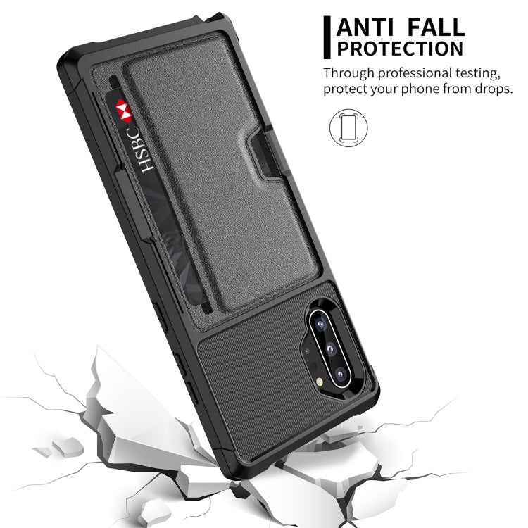 For Samsung Galaxy Note10+ ZM02 Card Slot Holder Phone Case