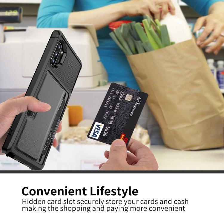 For Samsung Galaxy Note10+ ZM02 Card Slot Holder Phone Case