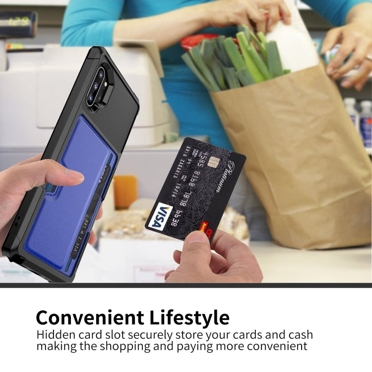 For Samsung Galaxy Note10+ ZM02 Card Slot Holder Phone Case
