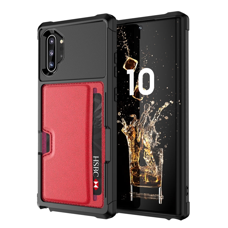 For Samsung Galaxy Note10+ ZM02 Card Slot Holder Phone Case