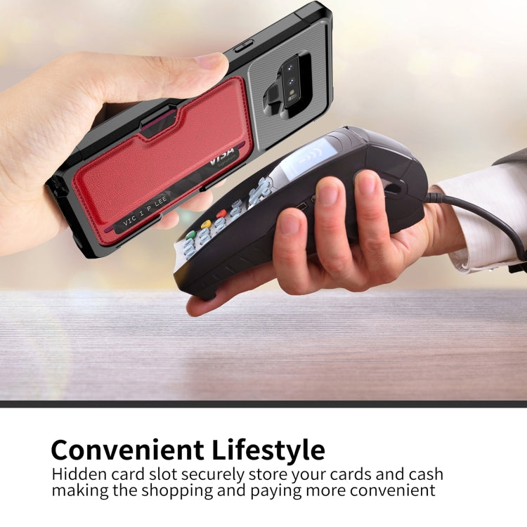 For Samsung Galaxy Note9 ZM02 Card Slot Holder Phone Case