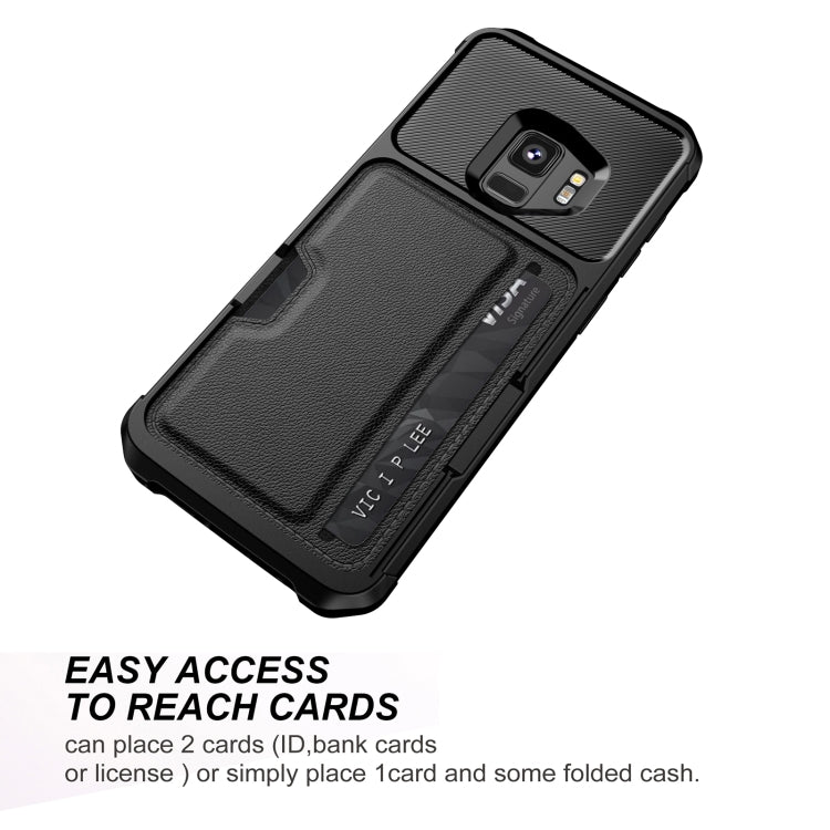 For Samsung Galaxy S9 ZM02 Card Slot Holder Phone Case