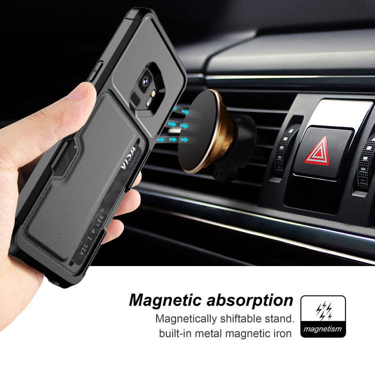 For Samsung Galaxy S9 ZM02 Card Slot Holder Phone Case