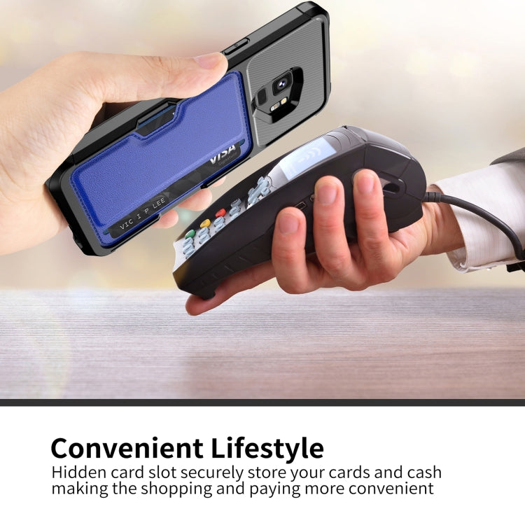 For Samsung Galaxy S9 ZM02 Card Slot Holder Phone Case