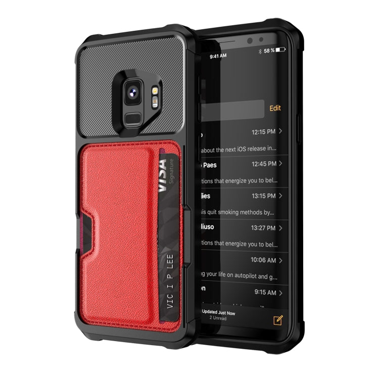 For Samsung Galaxy S9 ZM02 Card Slot Holder Phone Case