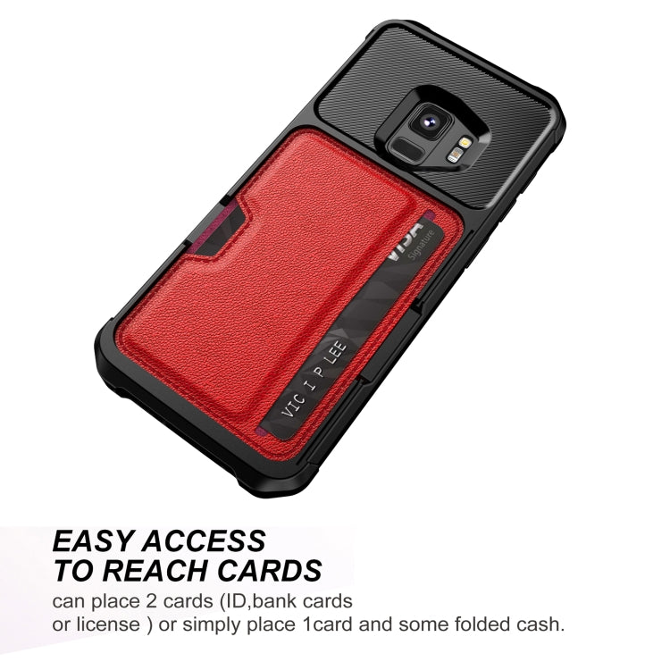 For Samsung Galaxy S9 ZM02 Card Slot Holder Phone Case