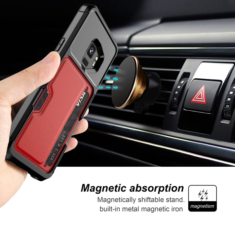 For Samsung Galaxy S9 ZM02 Card Slot Holder Phone Case