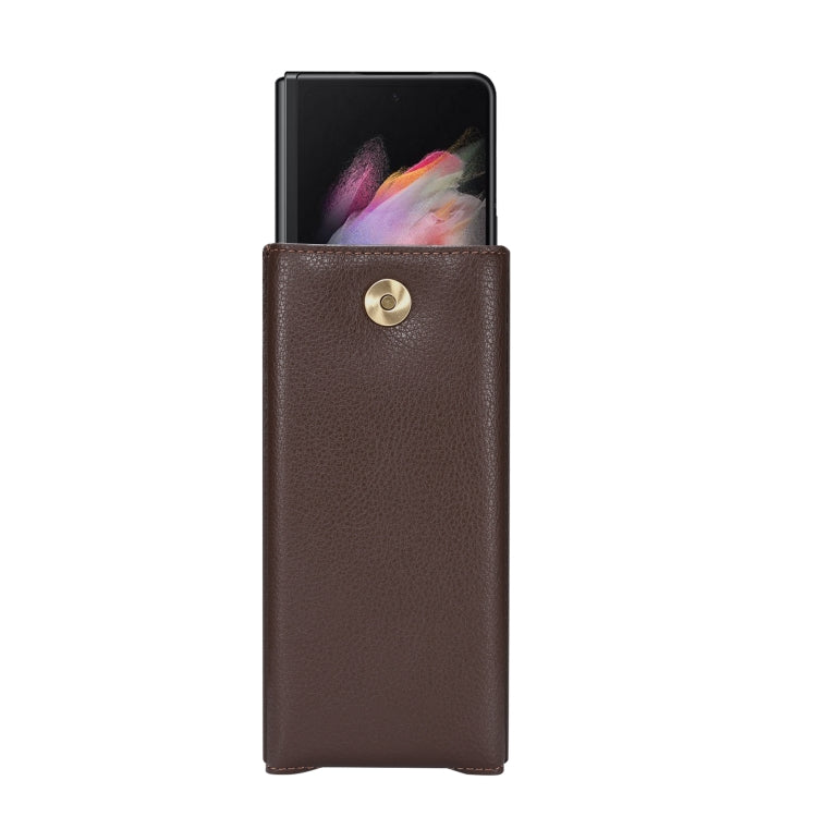 Folding Phone Universal Hanging Waist Bag,Size:16.5x7.3x2.5cm