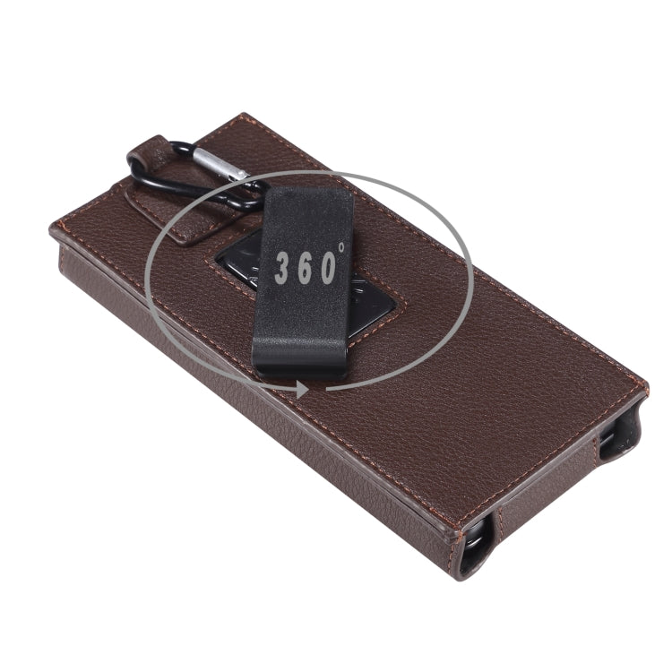 Folding Phone Universal Hanging Waist Bag,Size:16.5x7.3x2.5cm