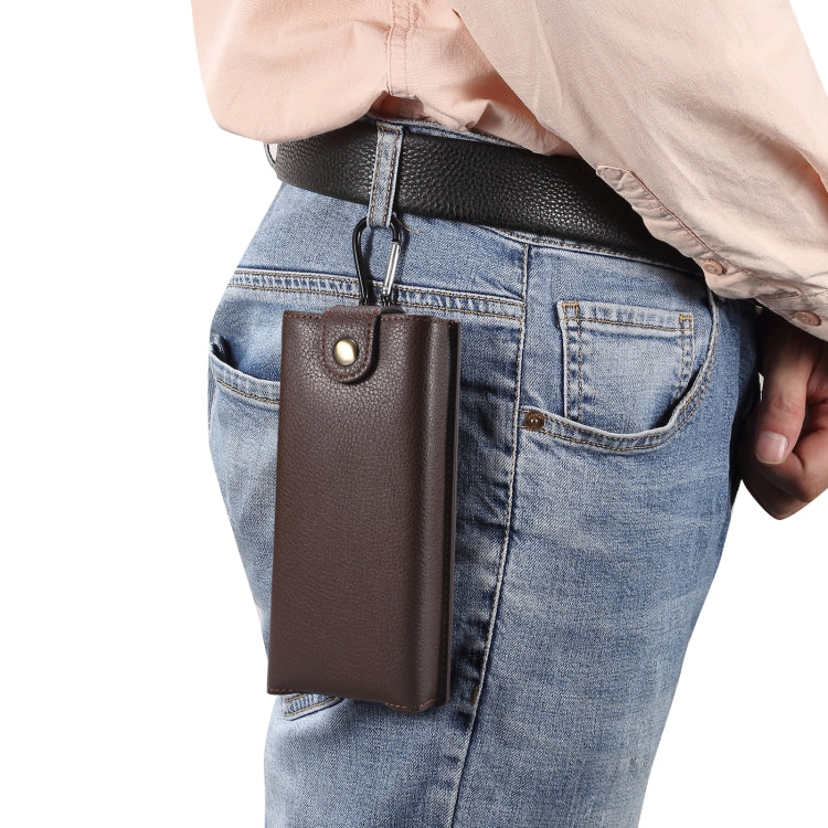 Folding Phone Universal Hanging Waist Bag,Size:16.5x7.3x2.5cm