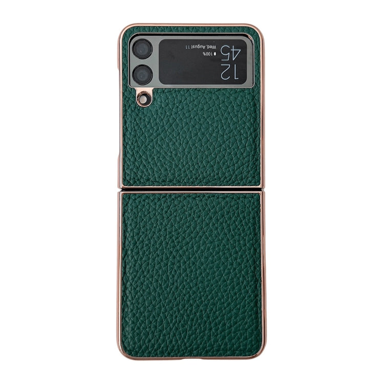 For Samsung Galaxy Z Flip4 Star Series Nano Electroplating PU Phone Case