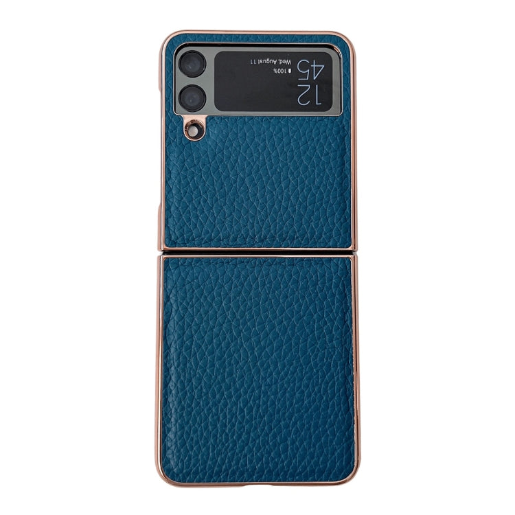 For Samsung Galaxy Z Flip4 Star Series Nano Electroplating PU Phone Case
