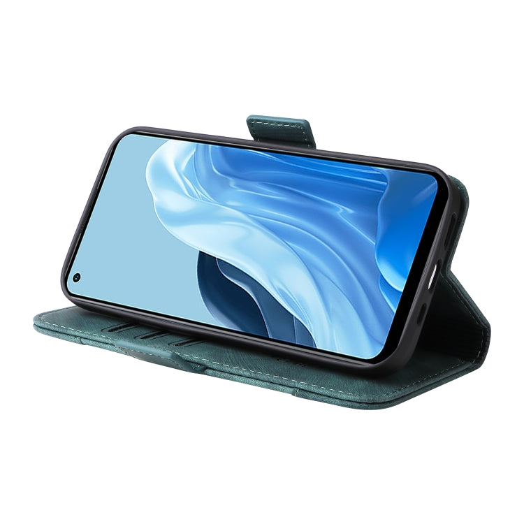 For OPPO Reno7 / F21 Pro BETOPNICE Dual-side Buckle Leather Phone Case