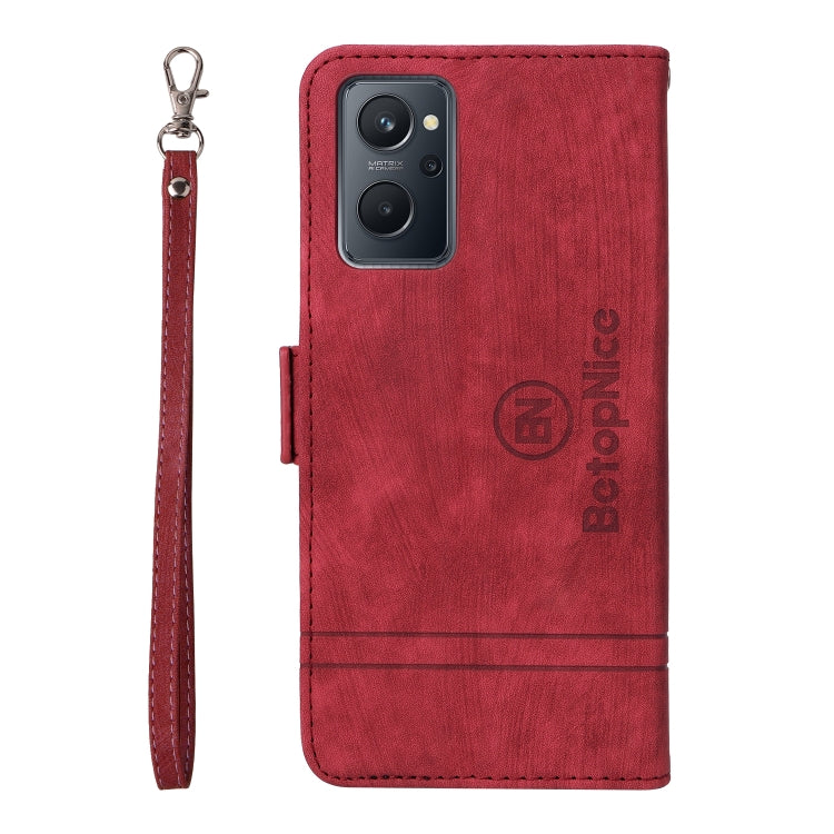 For Realme 9i / A96 4G / A76 4G / A36 4G BETOPNICE Dual-side Buckle Leather Phone Case