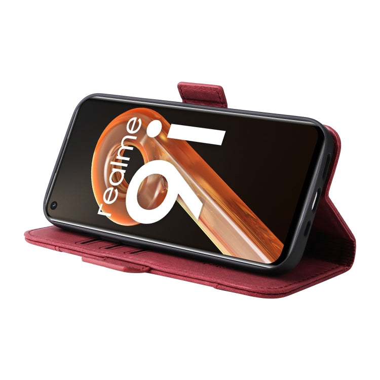 For Realme 9i / A96 4G / A76 4G / A36 4G BETOPNICE Dual-side Buckle Leather Phone Case