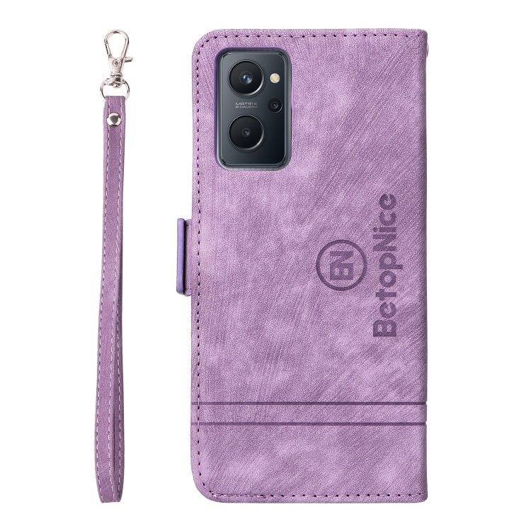 For Realme 9i / A96 4G / A76 4G / A36 4G BETOPNICE Dual-side Buckle Leather Phone Case