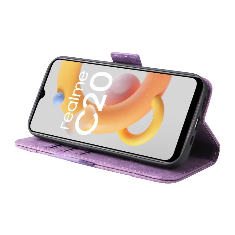 For Realme C20 / C11 2021 BETOPNICE Dual-side Buckle Leather Phone Case