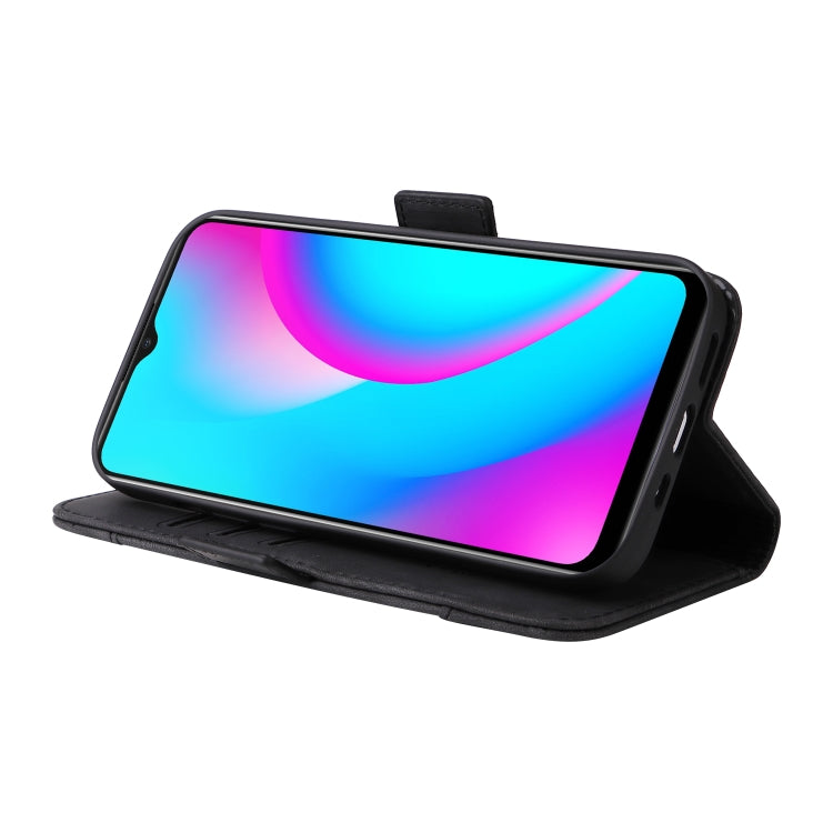 For Realme C15 BETOPNICE Dual-side Buckle Leather Phone Case