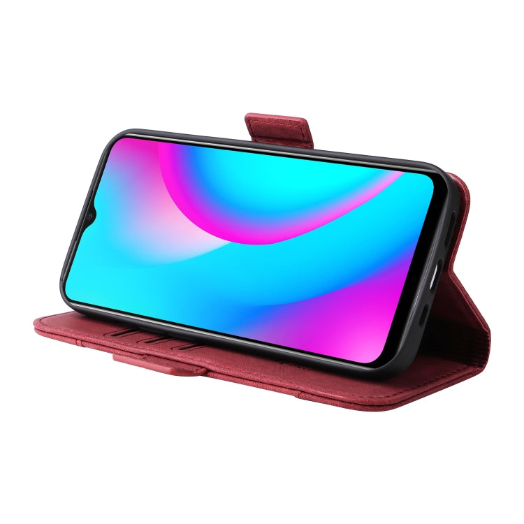 For Realme C15 BETOPNICE Dual-side Buckle Leather Phone Case