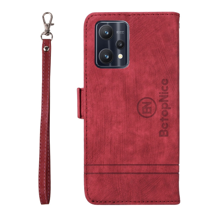 For Realme 9 Pro BETOPNICE Dual-side Buckle Leather Phone Case
