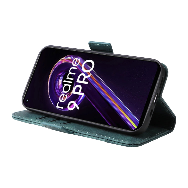 For Realme 9 Pro BETOPNICE Dual-side Buckle Leather Phone Case