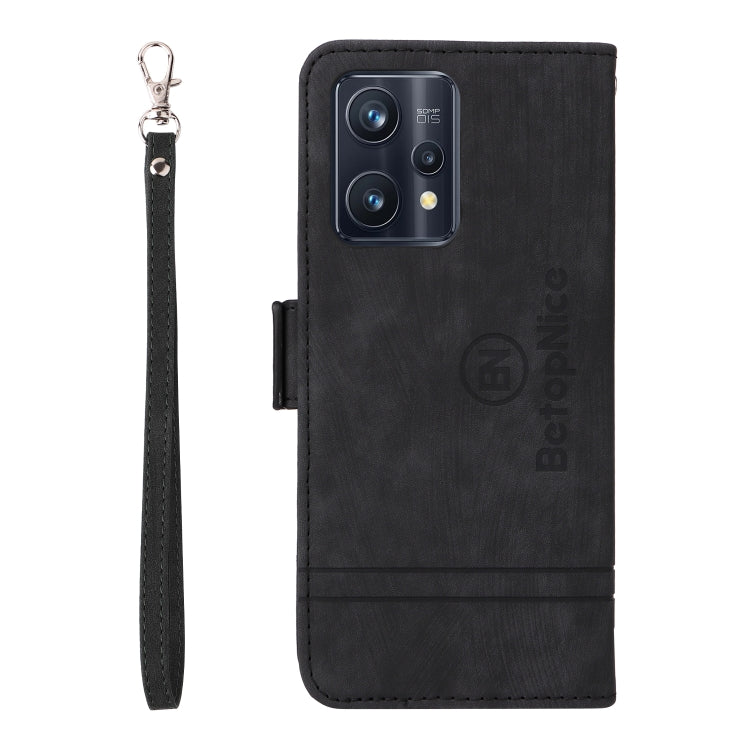 For Realme 9 Pro+ BETOPNICE Dual-side Buckle Leather Phone Case