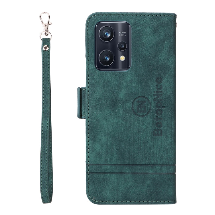 For Realme 9 Pro+ BETOPNICE Dual-side Buckle Leather Phone Case