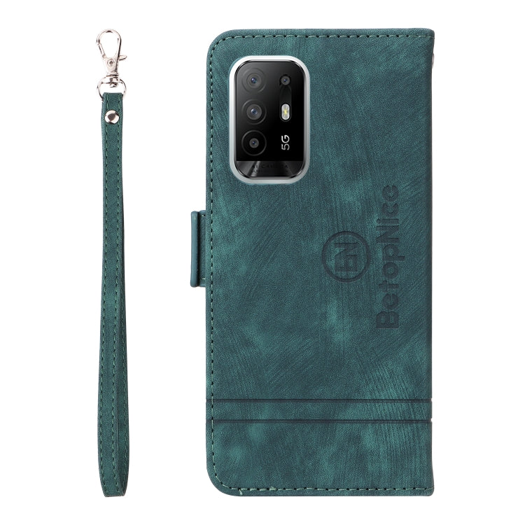 For OPPO A94 5G BETOPNICE Dual-side Buckle Leather Phone Case