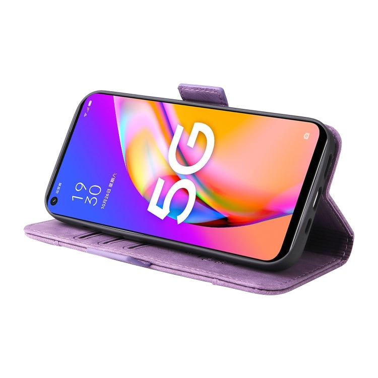 For OPPO A93 5G CN Version BETOPNICE Dual-side Buckle Leather Phone Case