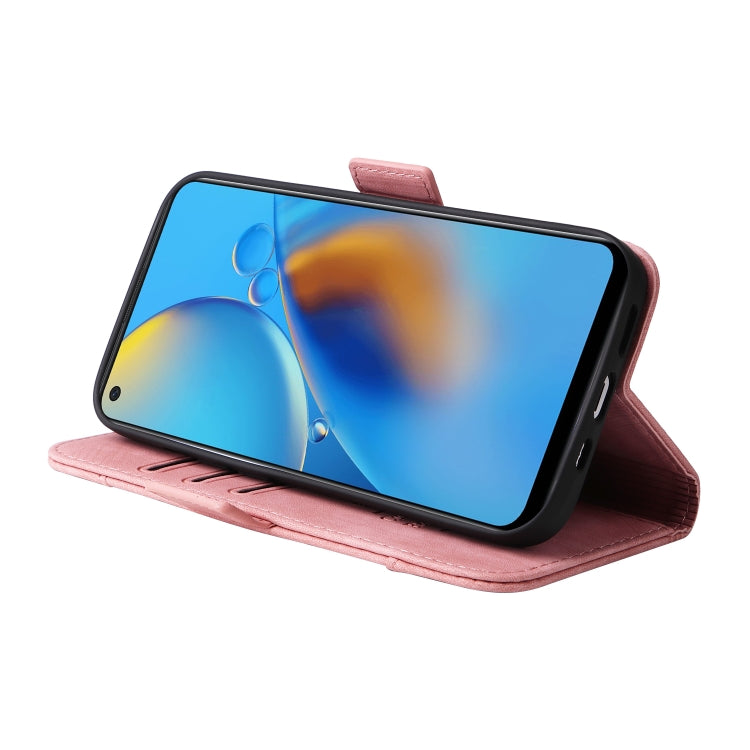 For OPPO A74 4G BETOPNICE Dual-side Buckle Leather Phone Case