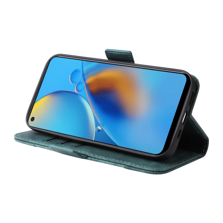 For OPPO A74 4G BETOPNICE Dual-side Buckle Leather Phone Case