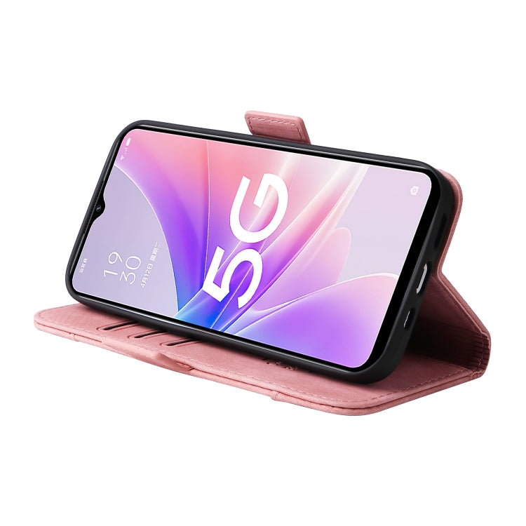 For OPPO A57 5G BETOPNICE Dual-side Buckle Leather Phone Case