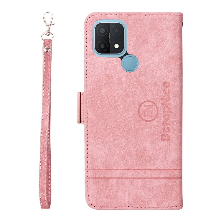 For OPPO A15 BETOPNICE Dual-side Buckle Leather Phone Case