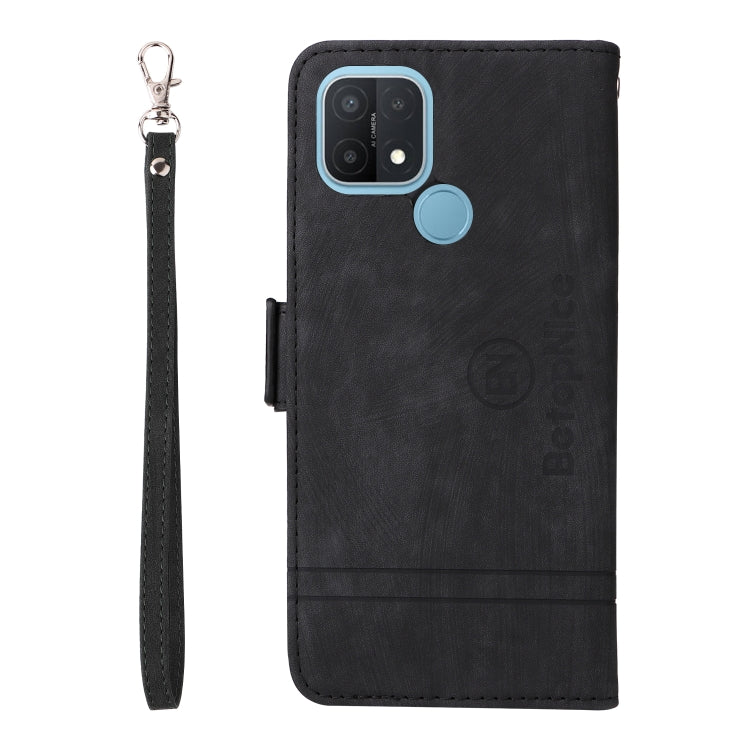 For OPPO A15 BETOPNICE Dual-side Buckle Leather Phone Case