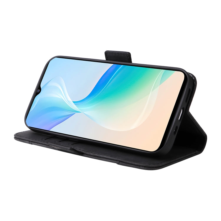 For vivo Y76 5G BETOPNICE Dual-side Buckle Leather Phone Case