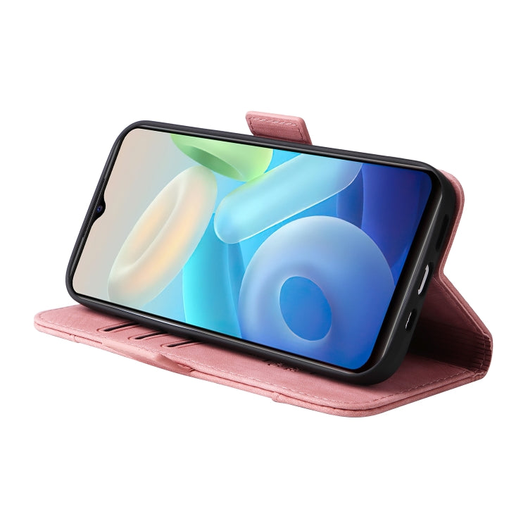 For vivo Y55 5G Global / Y75 5G Global BETOPNICE Dual-side Buckle Leather Phone Case